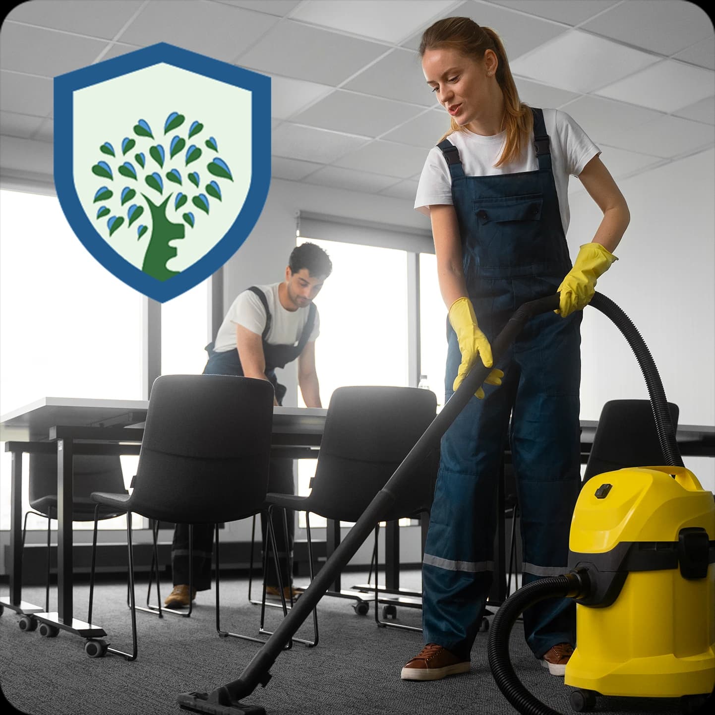 Trusted Cleaning professional at work